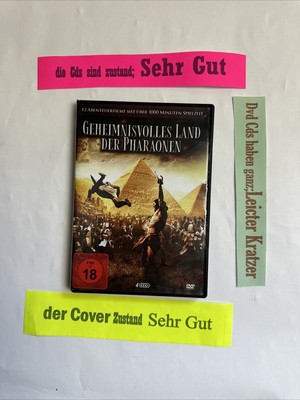 DvD Geheimnisvolles Land der Pharaonen (4 DVDs) - 12 Abenteuer Filme 1d-30