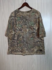 VTG Walls Realtree Camouflage Pocket T-Shirt Mens XL Made in USA Single Stitch