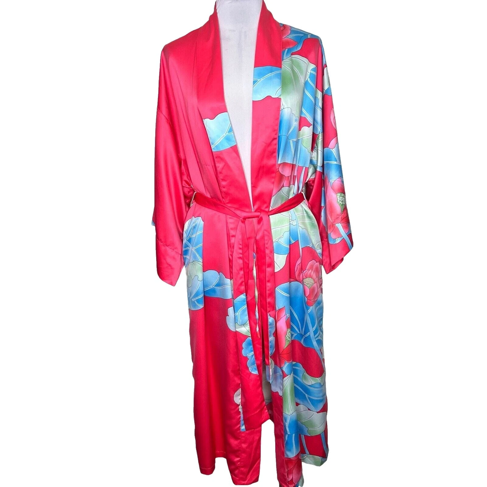 Batas Natori Floral Poliéster para Mujeres