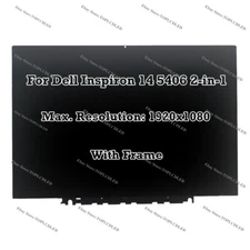 14" Dell Inspiron 5406 2-in-1 FHD Screen Touch LCD Display Assembly 045J2Y 45J2Y