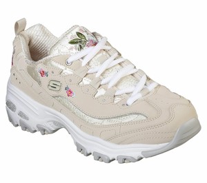 zapatos skechers beige