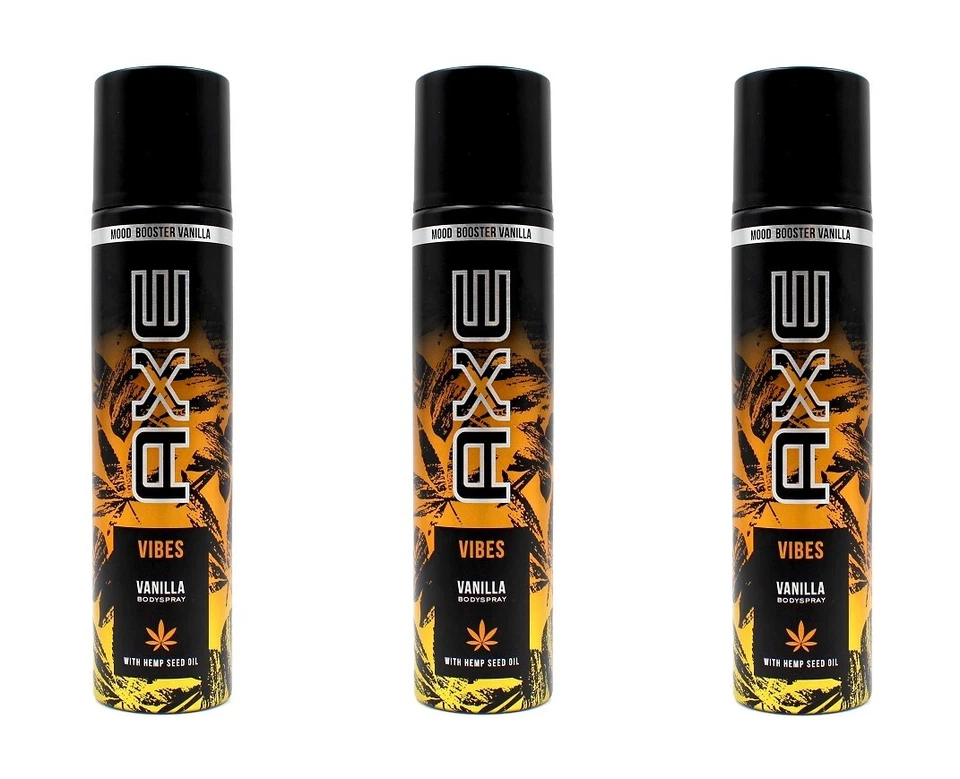 AXE Deospray Moodboster Vibes Vanilla Deodorant Herren , 3x100ml EAN59083917