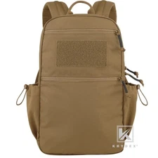 KRYDEX 14L Tactical Daypack Outdoor EDC Backpack Travel Assault Pack CoyoteBrown