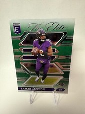 2024 Panini Donruss Elite - The Elite Green #10 Lamar Jackson