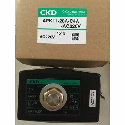 ONE NEW CKD APK11-20A-C4A-AC220V solenoid valve