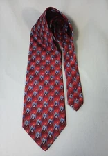 Altea Milano Tie Expressly for Nordstrom 100% Silk Diamond Necktie Made In Italy