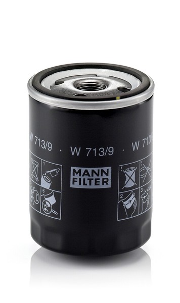 Mann-Filter W 713/9 ÖLfilter FüR Land Rover-image