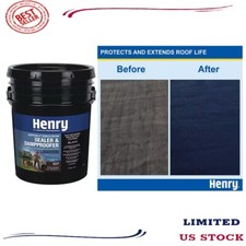 107 Asphalt Emulsion Sealer and Dampproofer Black Roof Coating, Bucket 4.75 gal.
