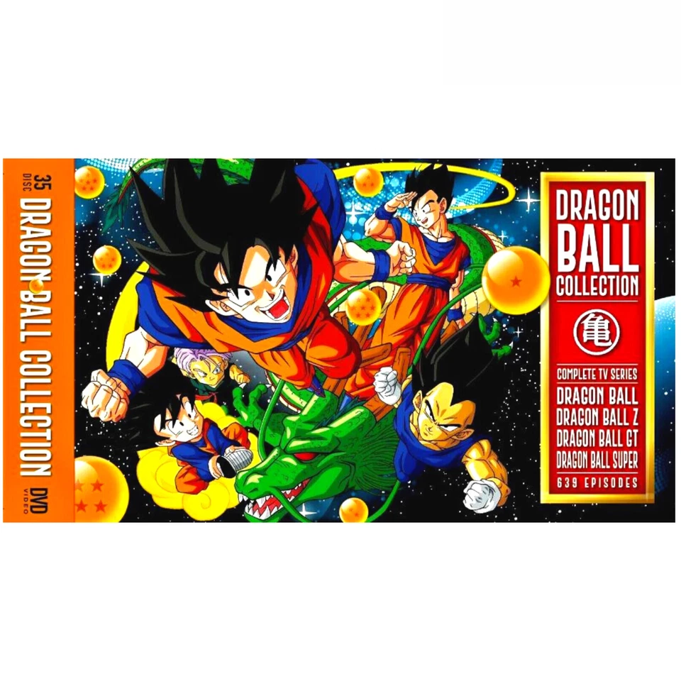 Dragon Ball Collection DVD Complete TV Series 639 Ep Anime Japanese Eng Dubbed Foto 4 de 4