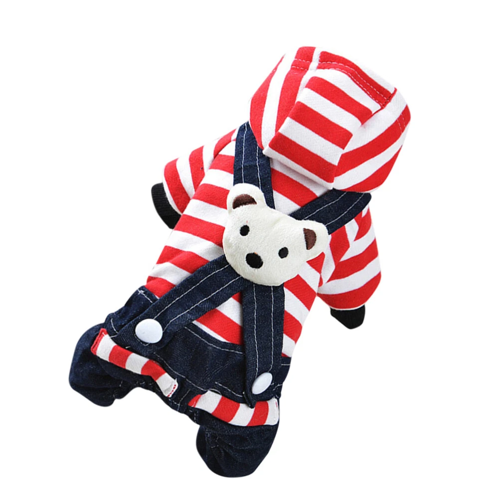 VETEMENTS Cappotto invernale cane vestito gatto cane felpa con cappuccio animale domestico costume cane maglione