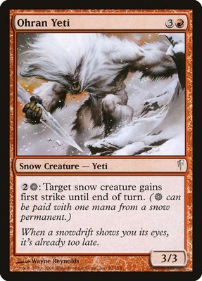 Ohran Yeti - 93 - HP - Coldsnap