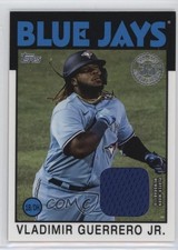 2021 Topps 1986 Topps Baseball Relics Vladimir Guerrero Jr #86R-VG 2u3