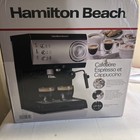 Hamilton Beach Espresso Machine 2-Cup+15-Bar Pump+ Steam Control+Milk Frother