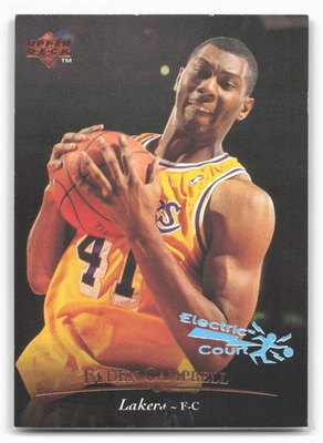 #ad 1995 96 Upper Deck #126 Elden Campbell Electric Court $1.96