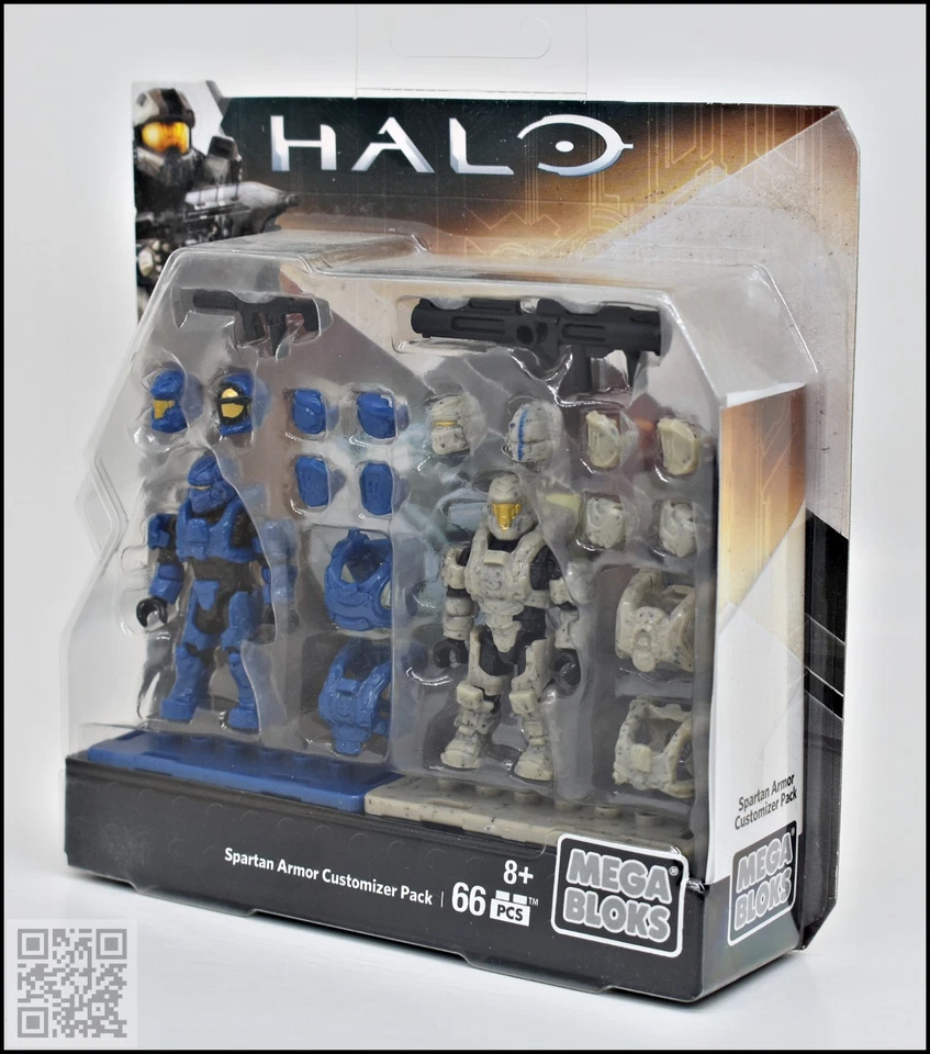 HALO MEGA BLOKS CONSTRUX SPARTAN ARMOR CUSTOMIZER PACK DLB92 WARRIOR DEFENDER - Imagem 4 de 4