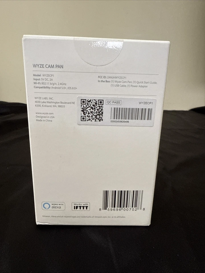 Wyze Labs WYZECP1MSD321MS Security Camera - White - Image 3 of 4