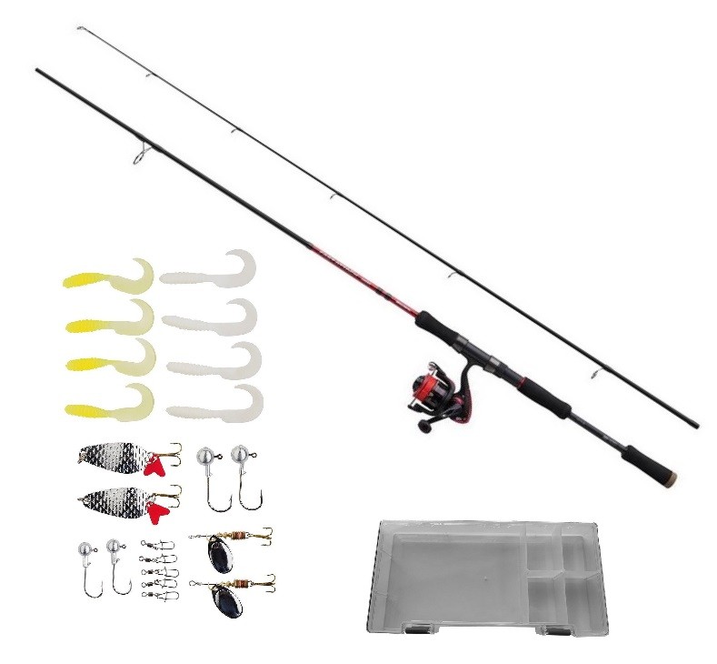 Abu Garcia Fast Attack 210 5-20 Barschcombo Angelset 16290₽