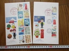 Japan Stamp First Day Cover Letter Writing Day 2 Covers Large format (ふみの日) 2013