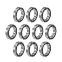 10STK 6906-2RS Rillen Kugellager Doppelt Abgedichteter Z2 ABEC1 30Mmx47Mmx9 Mm
