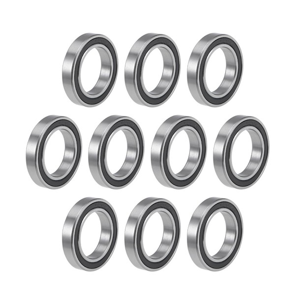 10STK 6906-2RS Rillen Kugellager Doppelt Abgedichteter Z2 ABEC1 30Mmx47Mmx9 Mm-image