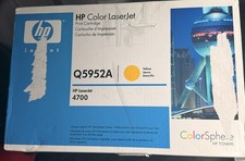 HP LaserJet 4700 643A Q5952A Yellow Toner Cartridge Genuine FACTORY SEALED
