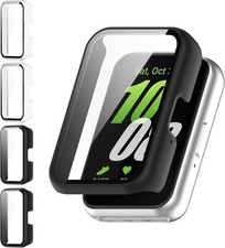 4 Pack Hard PC Bumper Case For Samsung Galaxy Fit 3 Full Coverage Accessories