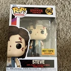 Funko Pop! Stranger Things Steve  Hot Topic Exclusive #1542-New w/Protector