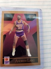Andrew Lang 1990 Phoenix Suns Skybox trading card in great shape