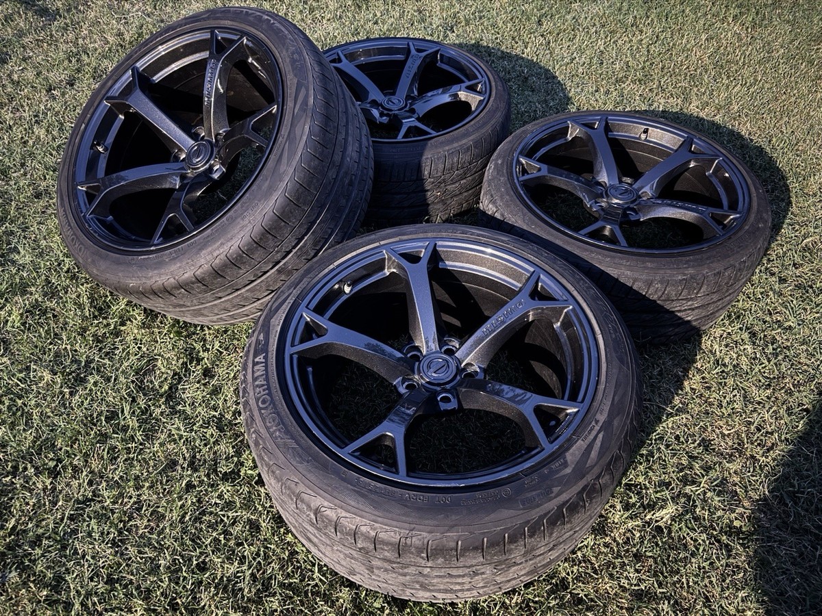 norisan1967様 */ Nissan 370z Nismo V1 OEM Wheels Staggered Set Up (2) 19x9.5