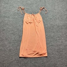 Mini Vestido Kendall & Kylie Para Mujer Pequeño Melocotón Corbata Correa Sin Mangas Vestido de Fiesta