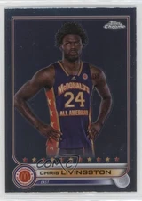 2022 Topps Chrome McDonald's All American Chris Livingston #51