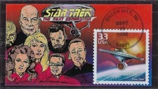 The Net Generation, Star Trek Sc.#3188e First Day Magnet