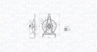 Magneti Marelli 069422867010 LüFter, MotorküHlung FüR CitroËN Peugeot