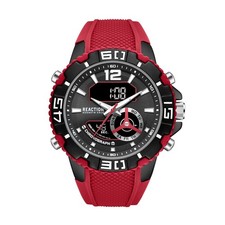 Kenneth Cole Reaction Men's Analog Digital Watch Silicone Strap KRWGP7005801