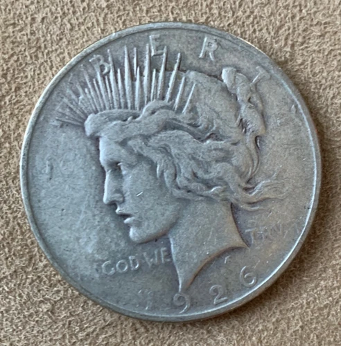 Photo of a 1926-P Peace Dollar from an eBay listing that sold on Jul 22, 2026