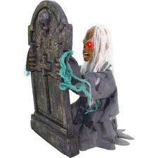 Tombstone Lifter 30 in. Premium Halloween Animatronic Halloween Decoration