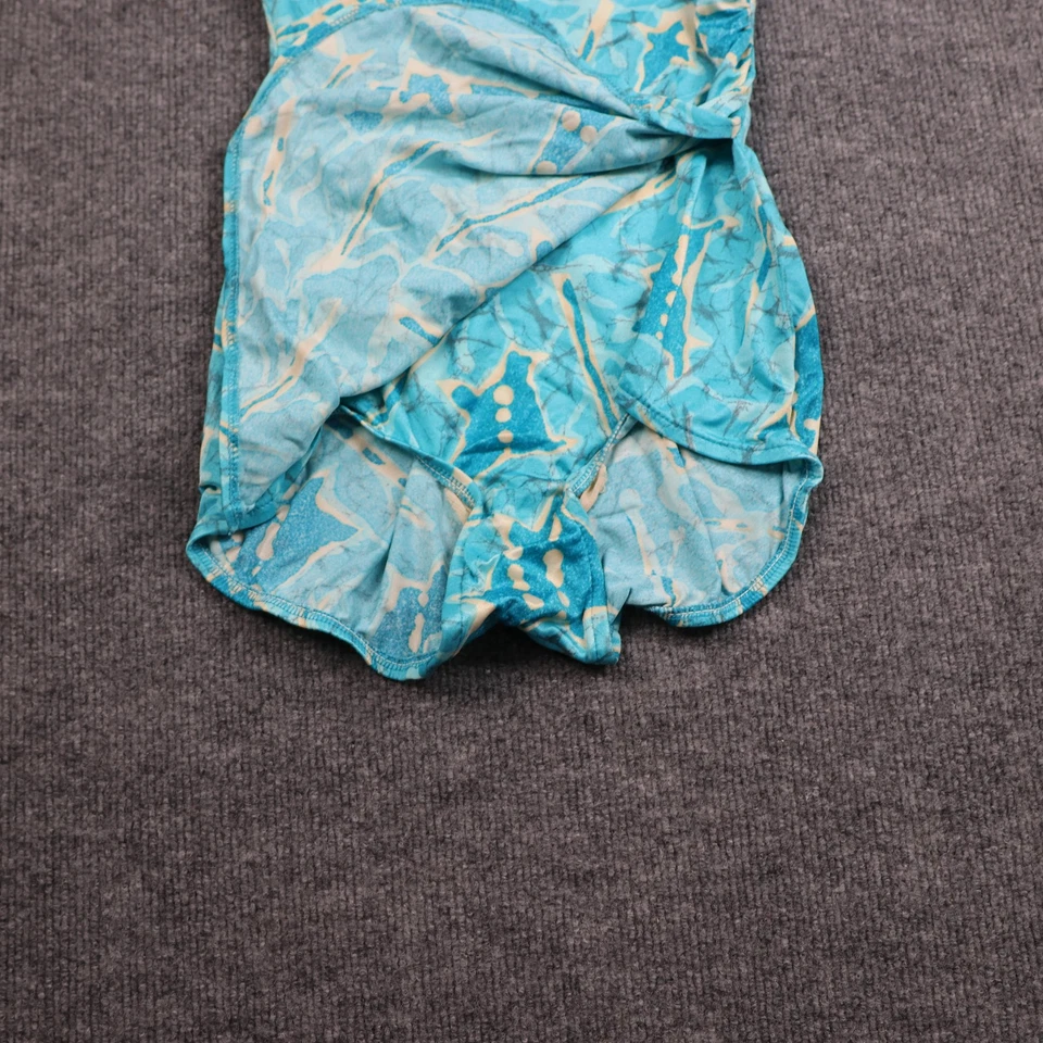 Traje de baño Stewart vintage para mujer 10 azul sin tirantes de una pieza hecho en EE. UU. AÑOS 90 Foto 2 de 4