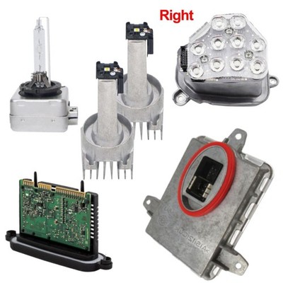 Set 5 Right Power Module LED Headlight AHL For BMW 5 Series F10 F11 F07 New DE