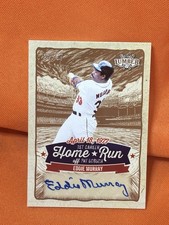 2025 Leaf Lumber Baseball  EDDIE MURRAY  1st Career Home Run auto /35  #CHR-EM1