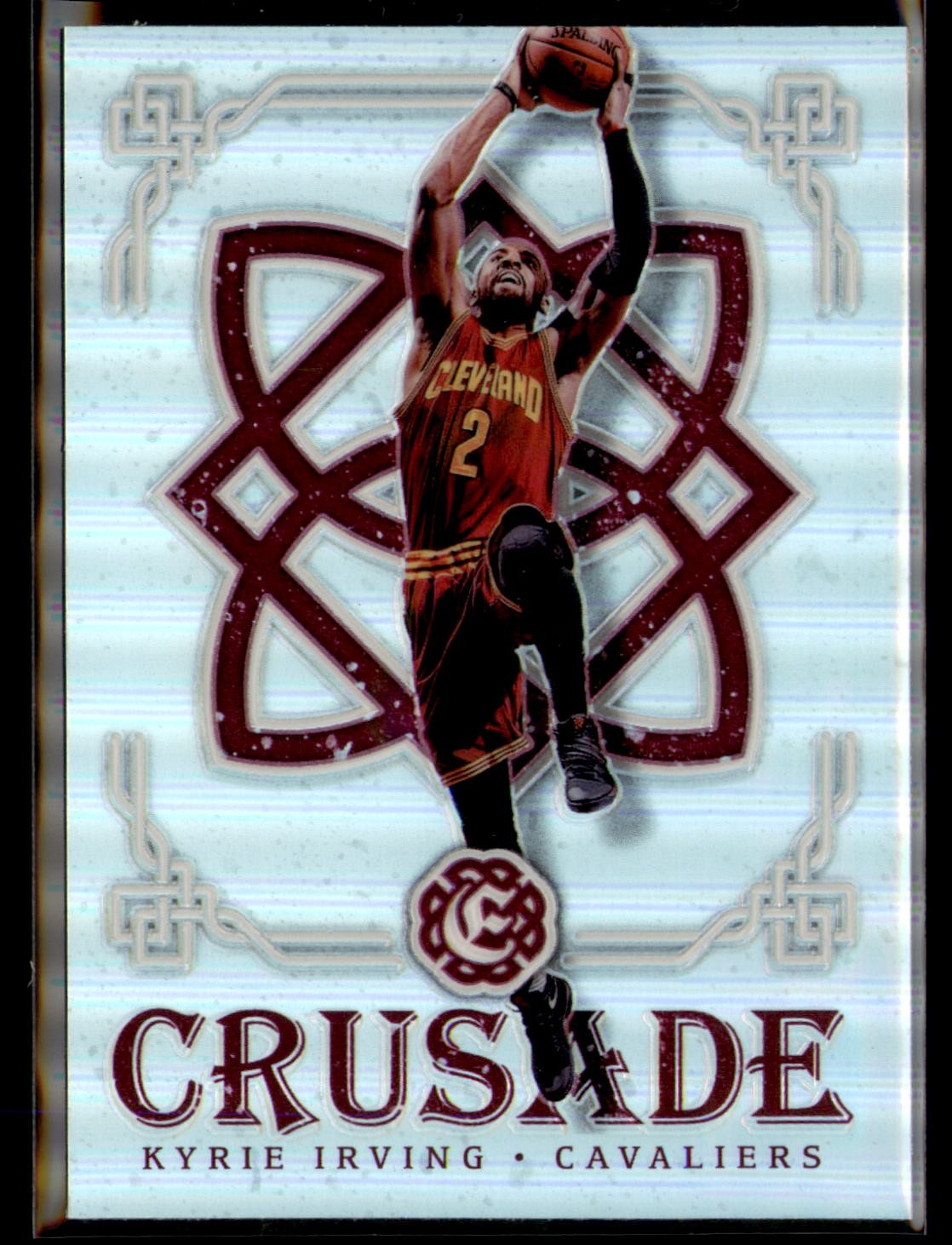 2016-17 Panini Excalibur #13 Kyrie Irving Crusade Silver
