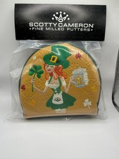 2026 Scotty Cameron Lucky Lily St Patrick’s Day RH Mallet Headcover Mid Round