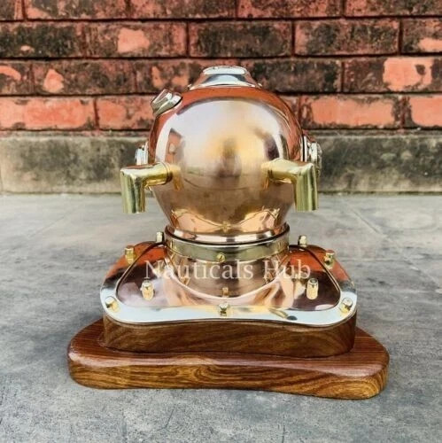 New mini diving helmet 6" diving divers helmet Marine scuba helmet base new - Picture 9 of 16