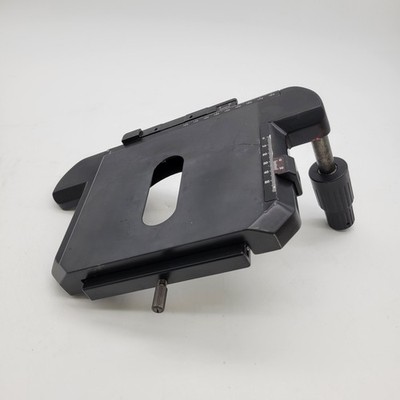 Olympus Microscope U-SVRB-4 Right Hand Mechanical XY Stage for BX Series