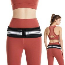 Back Support Belt for Lower Back Pain Relief - Pelvic Hip Sciatica Brace UK