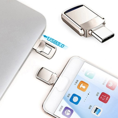 Mini Type C Ultra Dual USB Flash Drives USB 3.0 & Type C Memory Stick Pendrive - Afbeelding 7 van 7