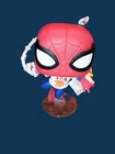 SPIDER-MAN PI PIZZA EAT THE UNIVERSE FUNKO POP #672 BOBBLE-HEAD LOOSE VINYL