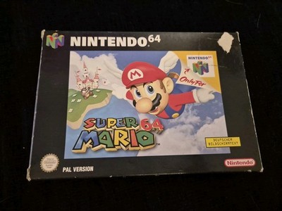 NINTENDO 64 || SUPER MARIO 64 IN OVP + SPIELEANLEITUNG || RETRO N64 ||
