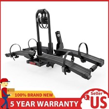 2-Bike Hitch Mount E-Bike Rack for Car Trucks SUV Platform Carrier, 2" Receiver