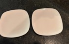 New Set Of 2 Royal Norfolk 7 1/4”Square White Dessert/Appetizer/Salad Plate