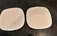 New Set Of 2 Royal Norfolk 7 1/4”Square White Dessert/Appetizer/Salad Plate